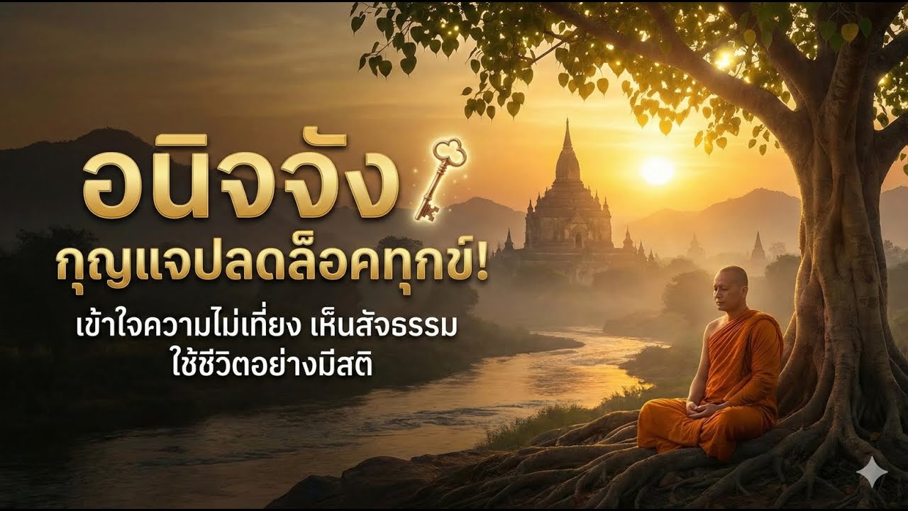 อนิจจัง: กุญแจปลดล็อคทุกข์! เข้าใจความไม่เที่ยง เห็นสัจธรรม ใช้ชีวิตอย่างมีสติ