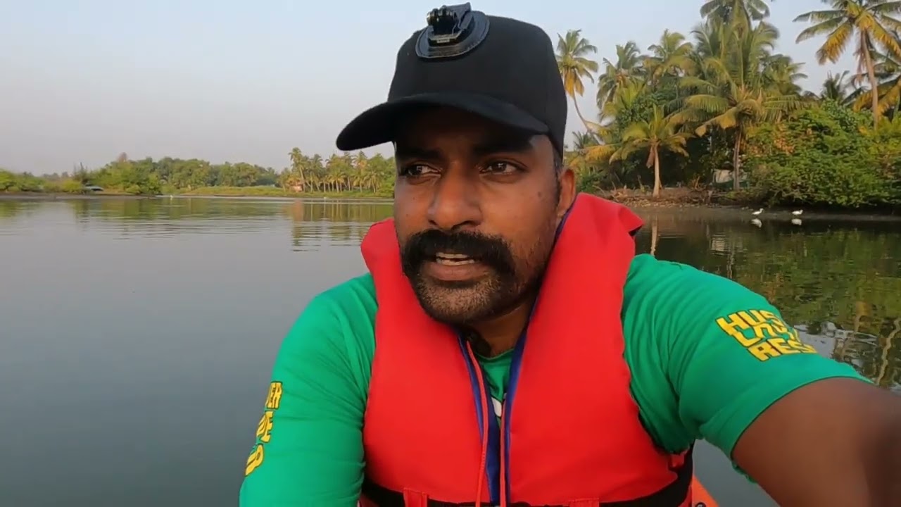 Kayaking at #azheekal , #karunagappally,  #kollam
