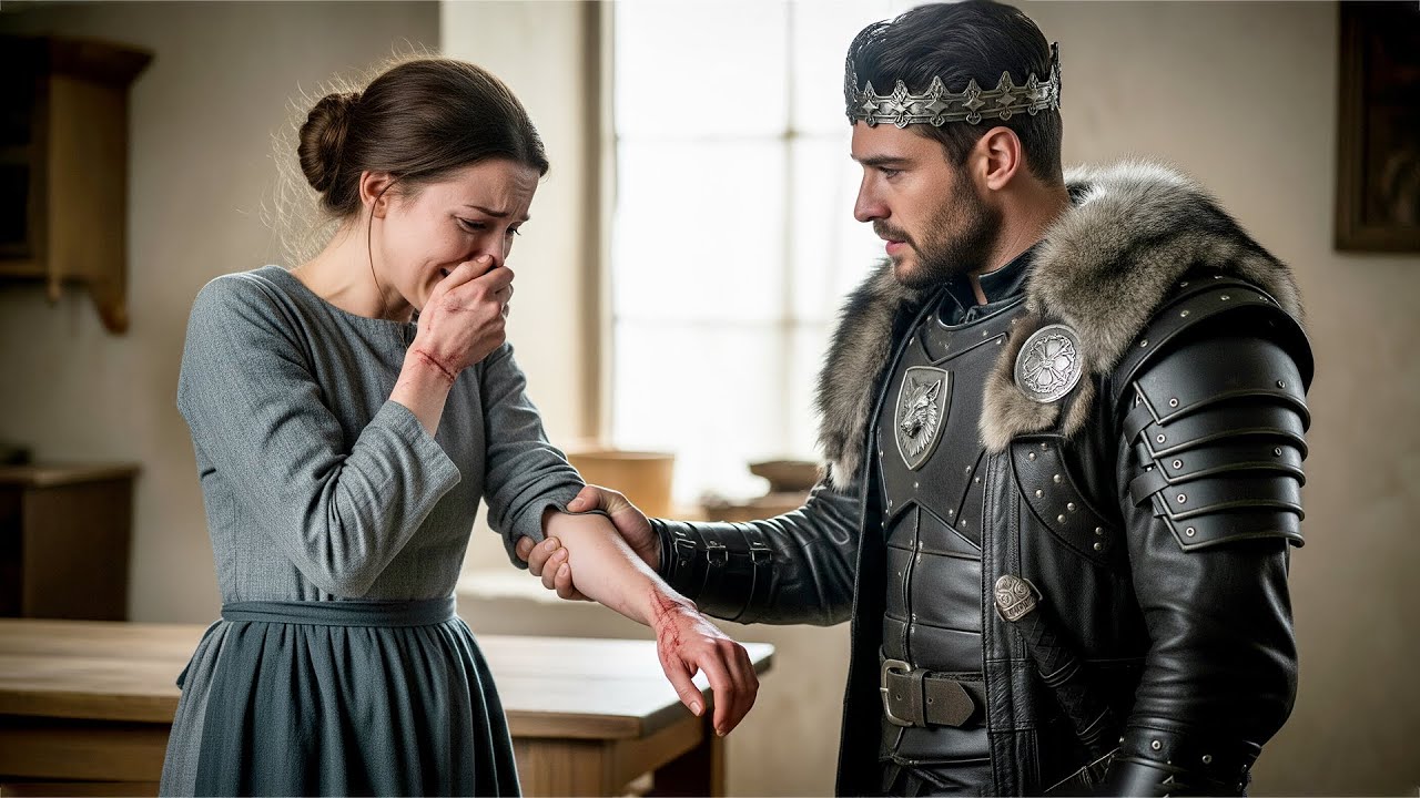 Alpha King Caught His Beta's Daughter Crying in the Kitchen… The Truth About Her Scars Destroyed Him