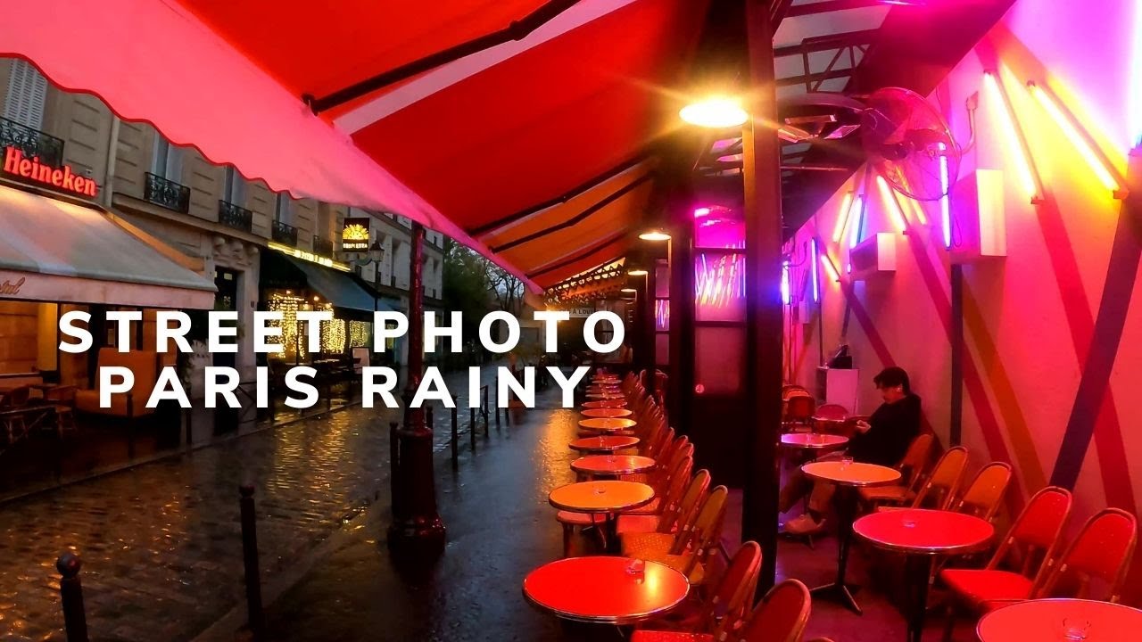 Rainy Night Paris - Street Photography POV 2