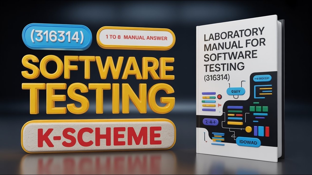 Software Testing SFT (316314)| Manual Answer | MSBTE DIPLOMA (Third YEAR) K SCHEME  ​ ​