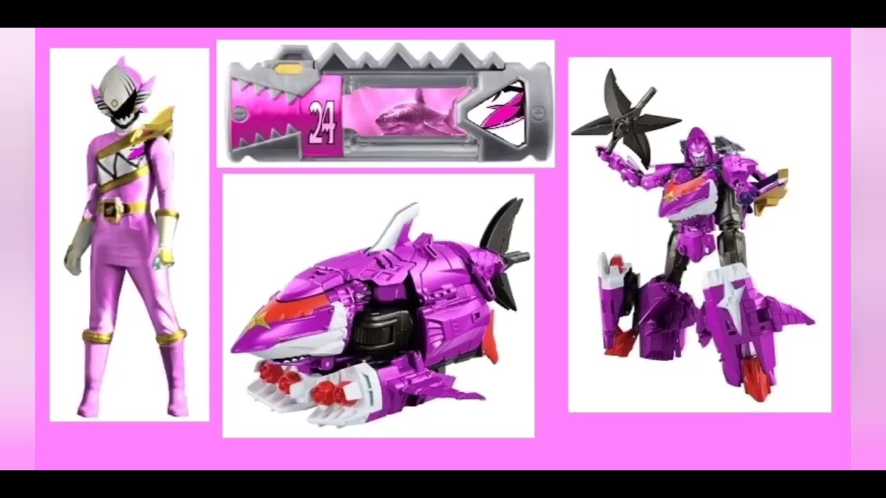 dino charge full team