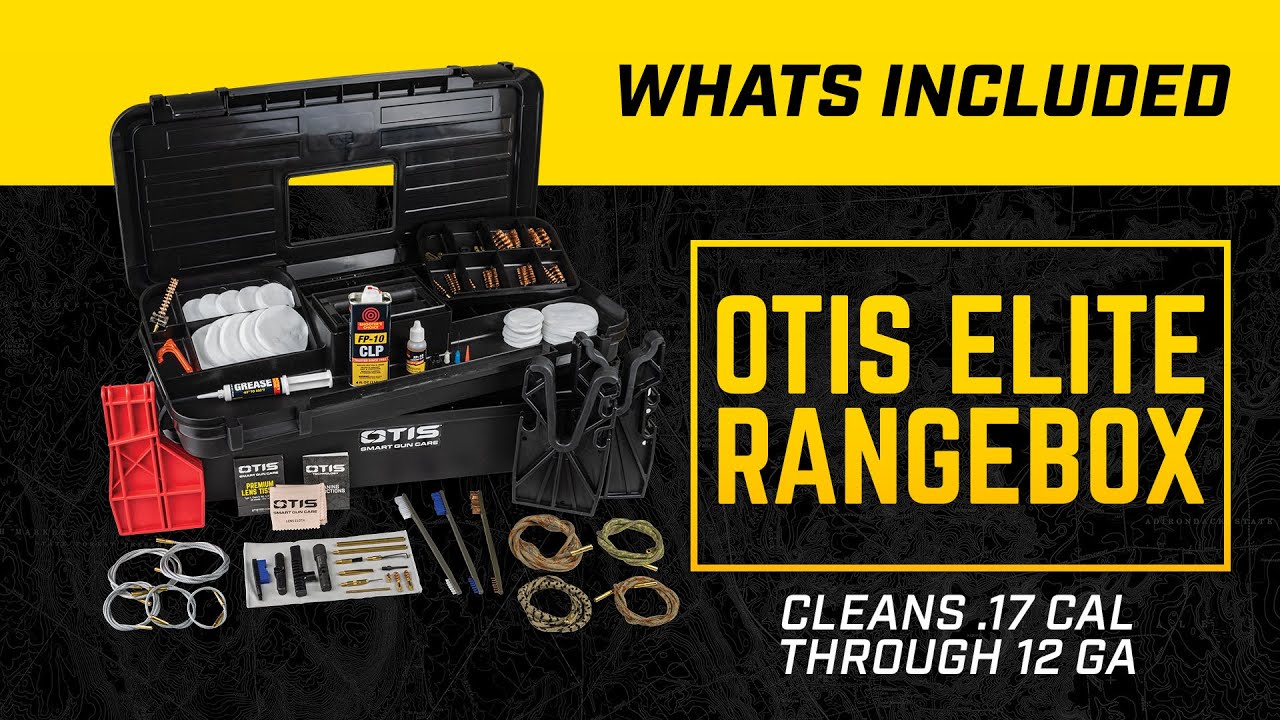 Otis Elite Range Box - Universal Gun Cleaning Kit | What's Included