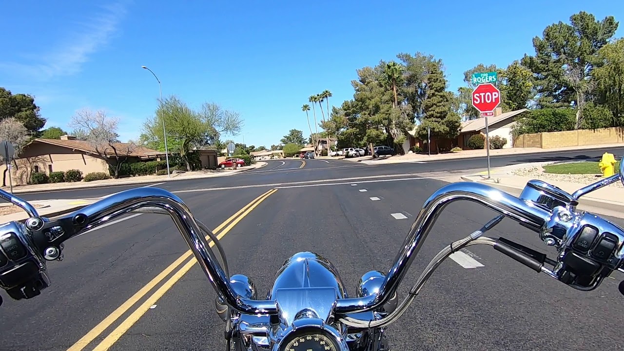 2007 Harley Davidson Road King GoPro Ride