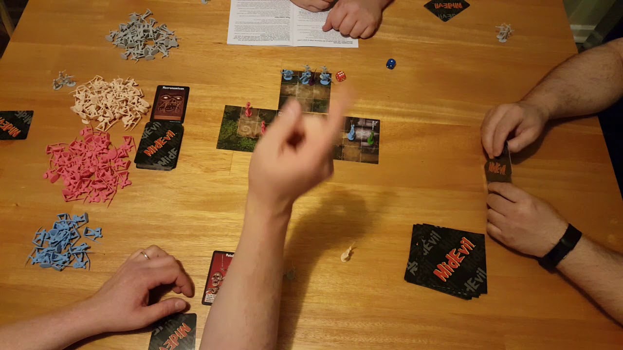 Cards and Boards MidEvil Deluxe Play Through and Opinions