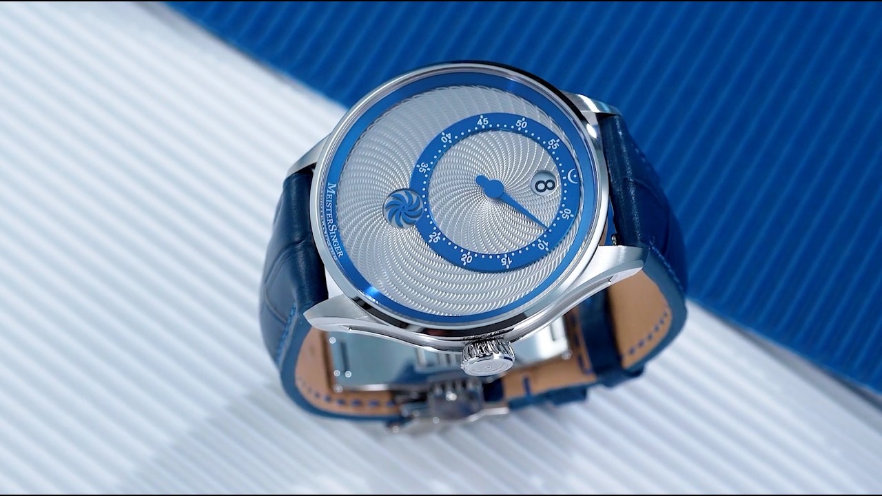 MeisterSinger - Souscription Jumping Hour with Guilloch&eacute; dial