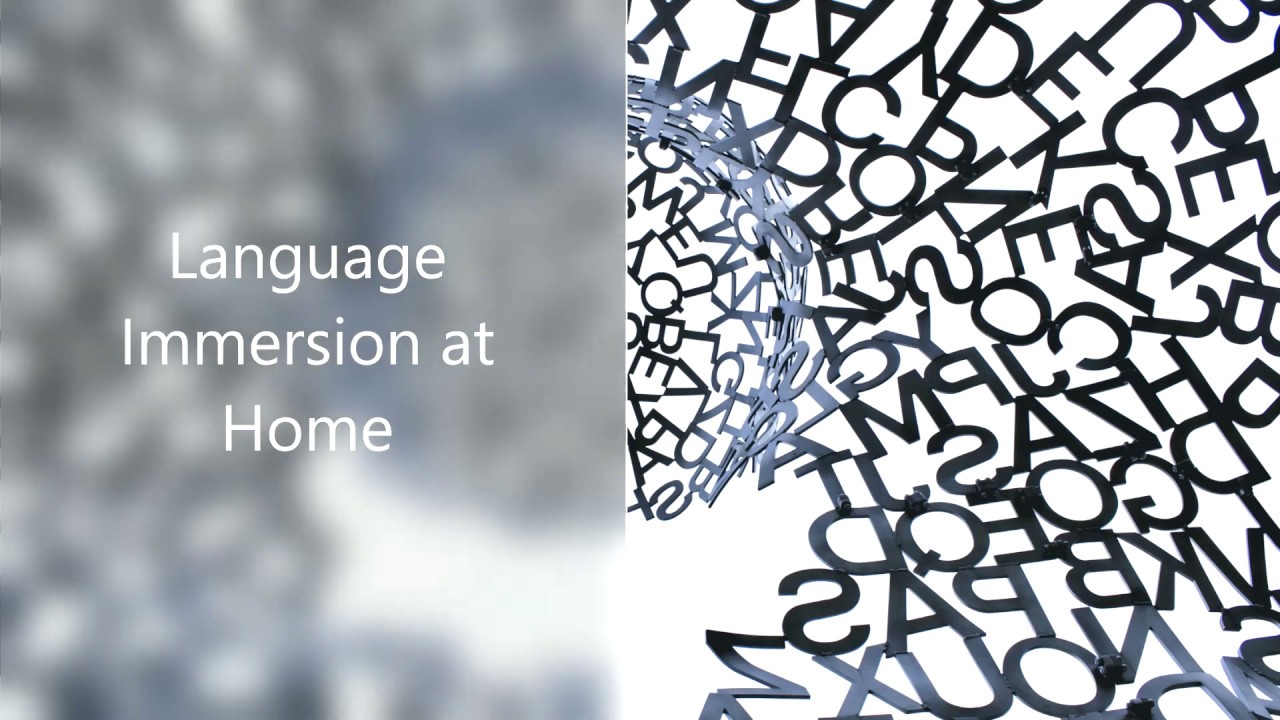 Read-Along - Language Immersion at Home - Beginners