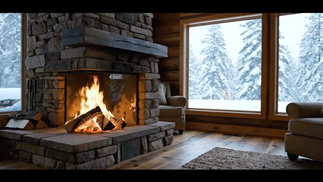 🔥 Fireplace Kamin LIVE | Relaxing Fire & Cozy Ambience
