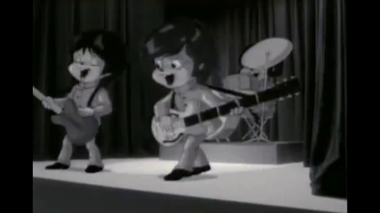 The Chipmunks - She Loves You (60's Version) Music Video