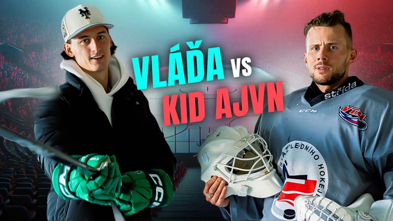PŘEŽIJE AJVN HOKEJOV&Yacute; TR&Eacute;NINK NA LEDĚ?! /@KidAjvn