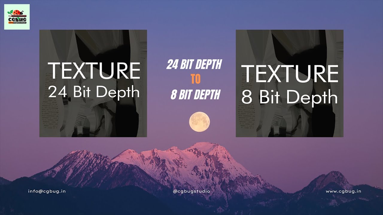 24 Bit Depth to 8 Bit Depth in Photoshop