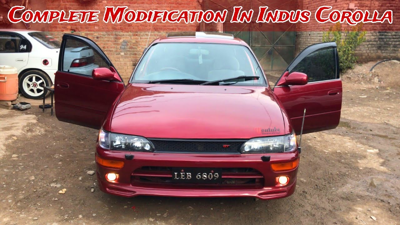 Complete Modification Of Indus Corolla, Zero To Hero
