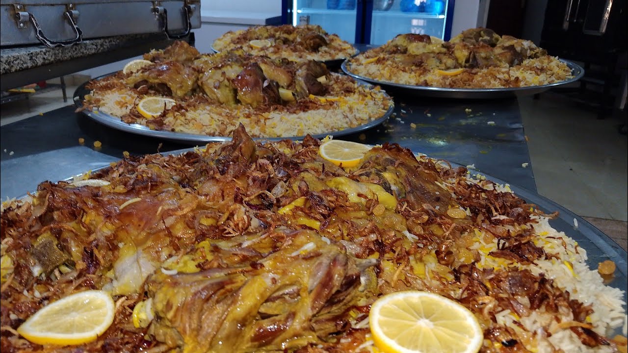 Waw especially arabic mandi laham/ mandi mutton rice 🍚🍚🍚🍚