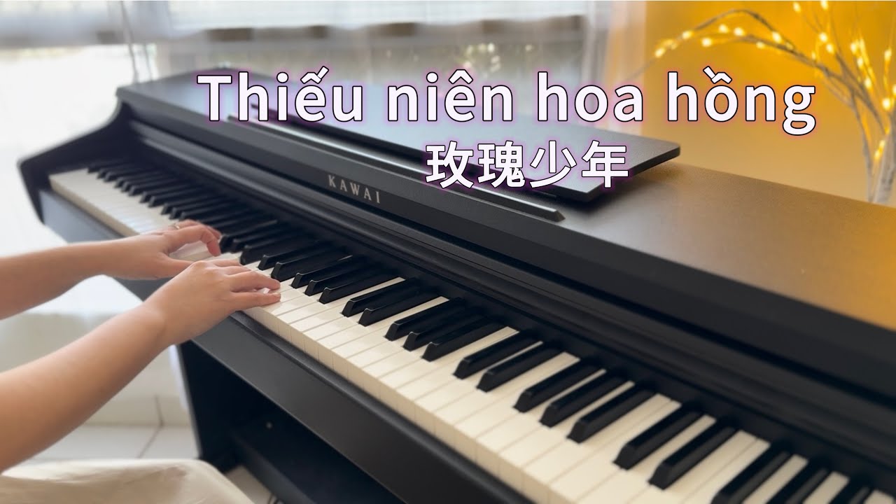 Thiếu Niên Hoa Hồng (玫瑰少年) (Vương Tĩnh Văn) | Alice Piano cover x Synthesia