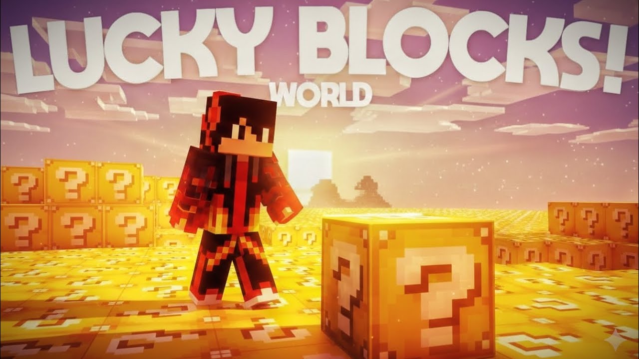 SURVIVED THE INFINITE LUCKY BLOCK WORLD! 🍀🏆