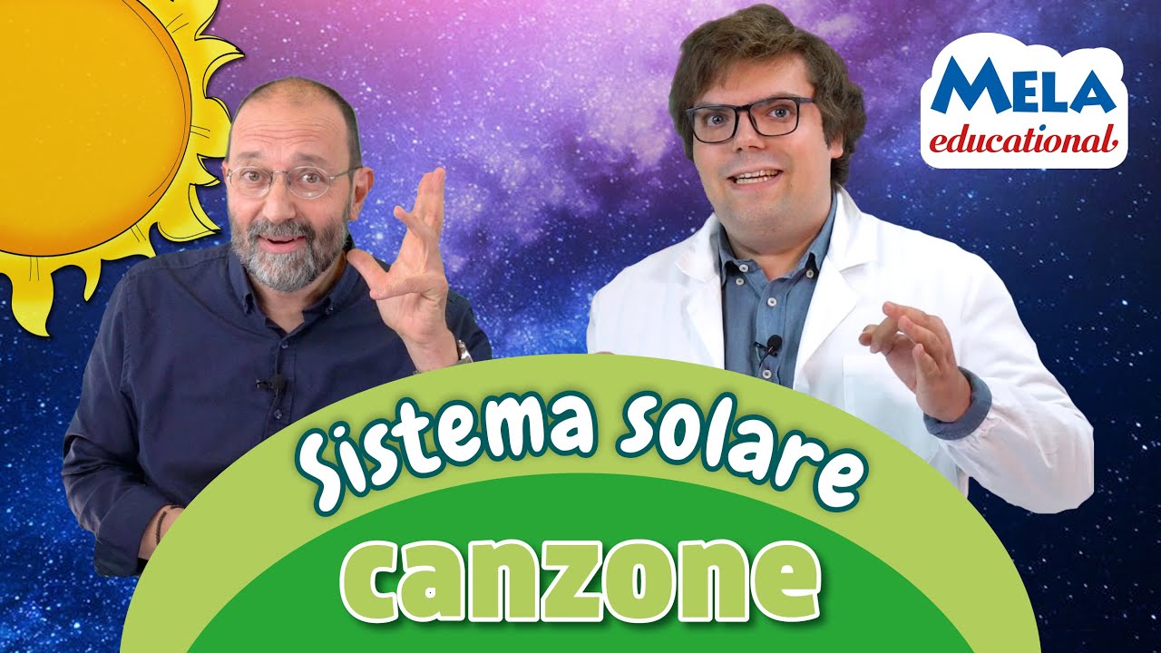 Sistema solare - Renato lo scienziato canzone educational @Mela_Educational