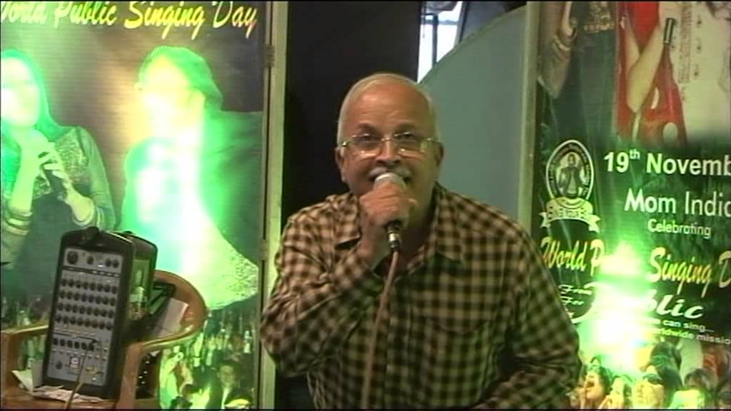 WPSD 2013 Momindia, Rajendra Modagi, (World's Public Singing Day) 19th Nov.2013