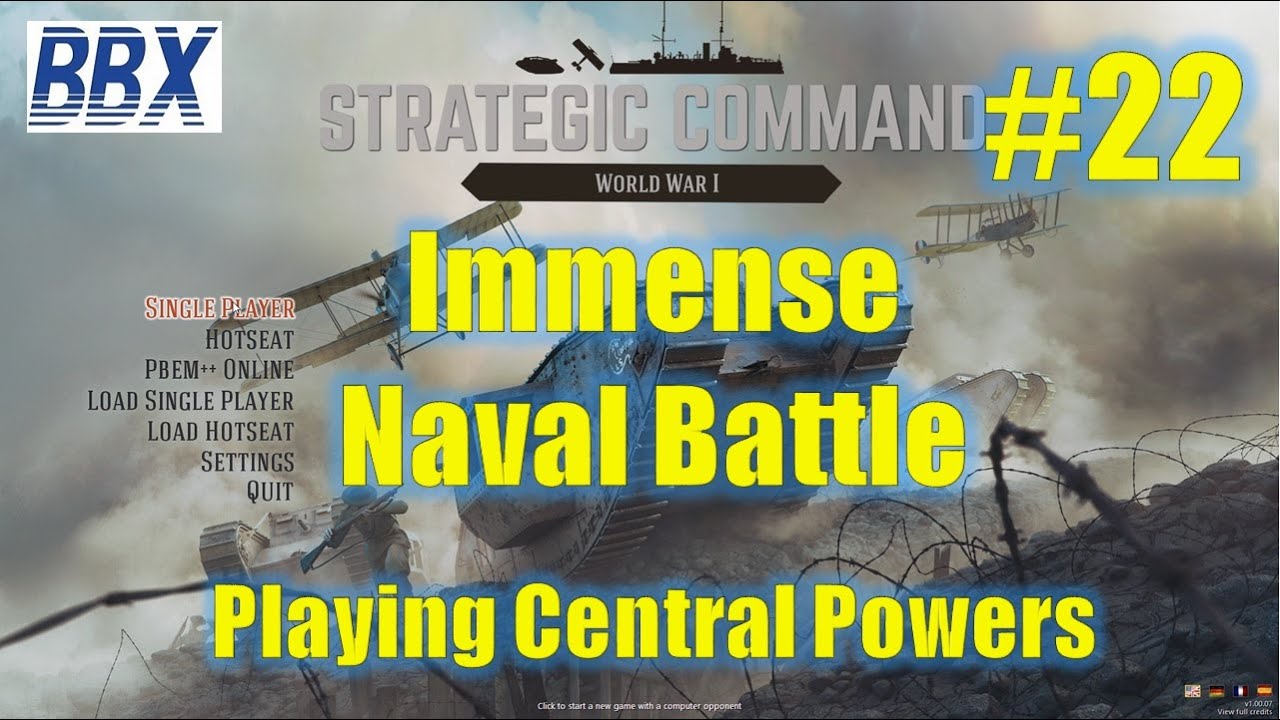 Strategic Command World War 1 | EP22 | Immense Naval Battle