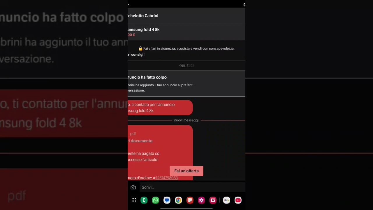 la nuova truffa su subito.it