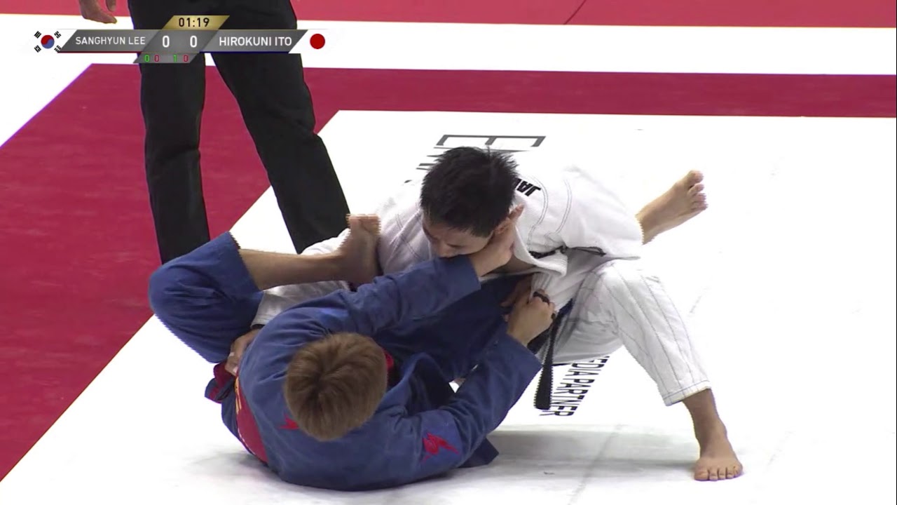 2018 Abudhabi grand slam tokyo sanghyun Lee vs hirokuni Ito
