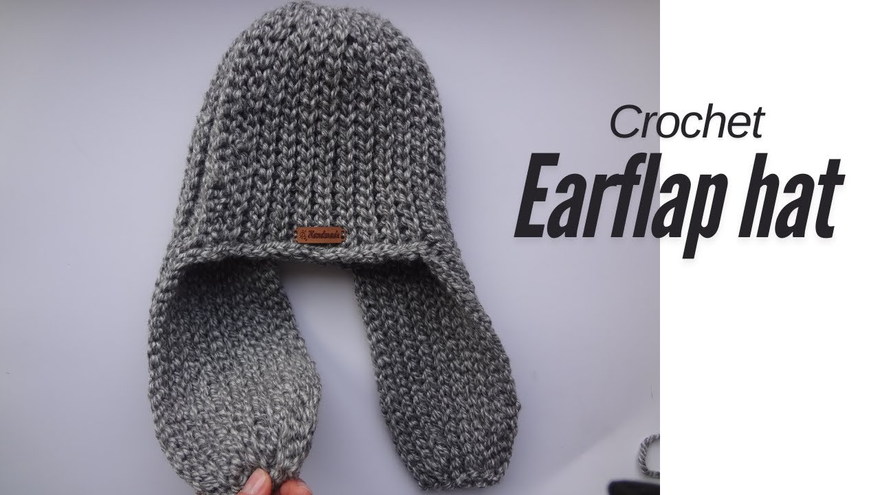 Slip Stitch Earflap Hat Crochet Tutorial | Warm & Cozy Winter Hat