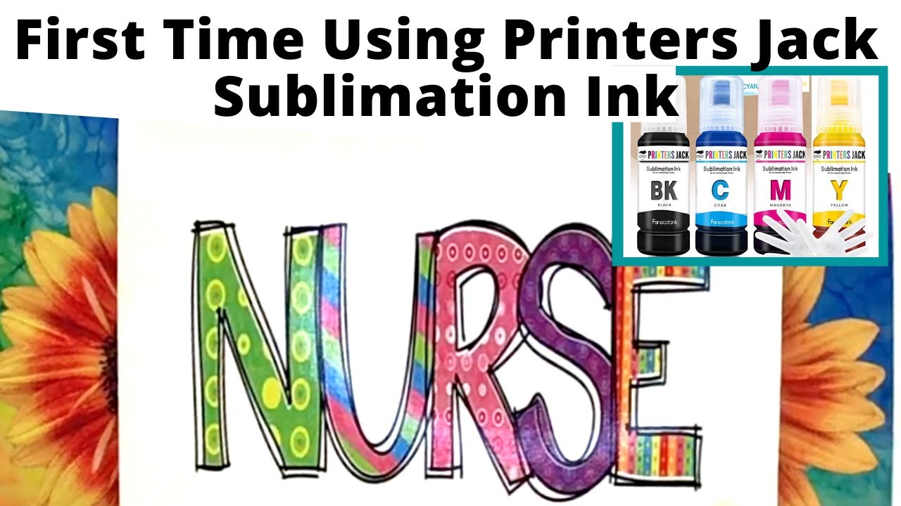 Trying Printers Jack Sublimation Ink for the 1st Time