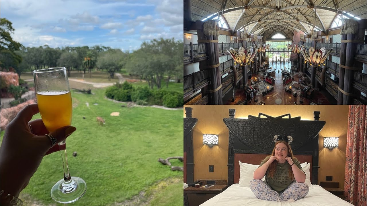 Walt Disney World Animal Kingdom Lodge Staycation Club Level - 28th/29th July 2023 (CRP Vlogs)