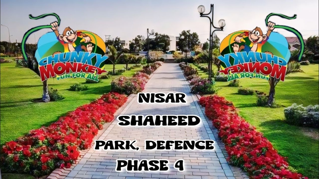 Visit of Nisar Shaheed Park | Chunky Monkey | Defence Phase 4 | Life lens vlogs