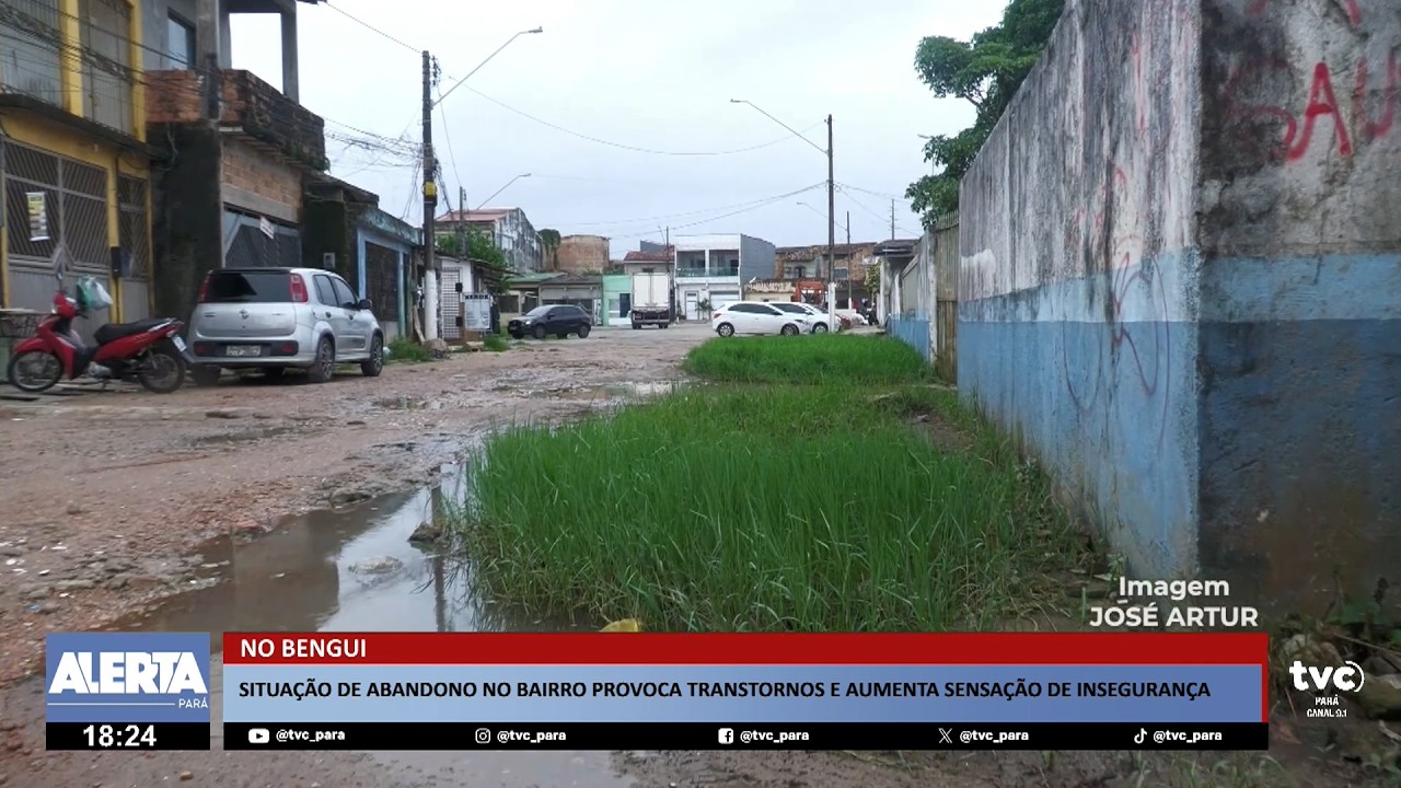 Moradores denunciam abandono e problemas de infraestrutura no Benguí