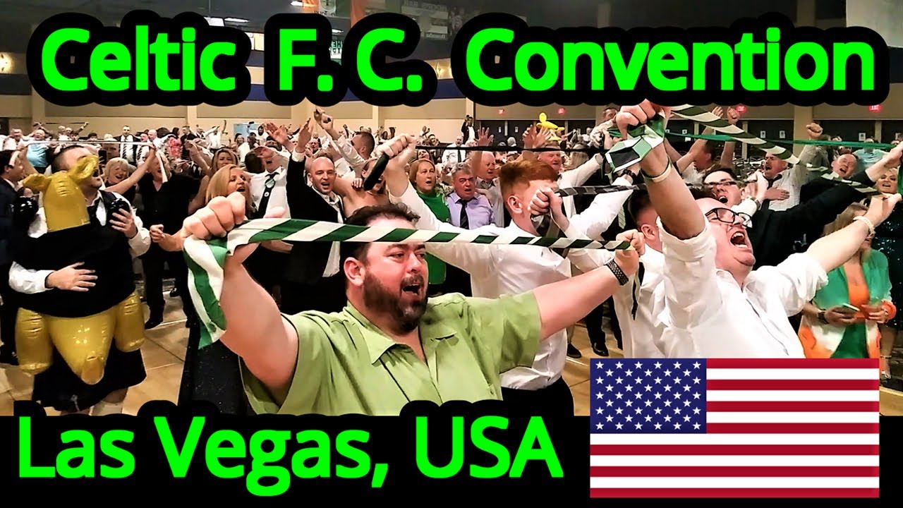 Best European Football Fans at the Las Vegas Celtic convention 2022 Westgate Resort & Casino, USA.