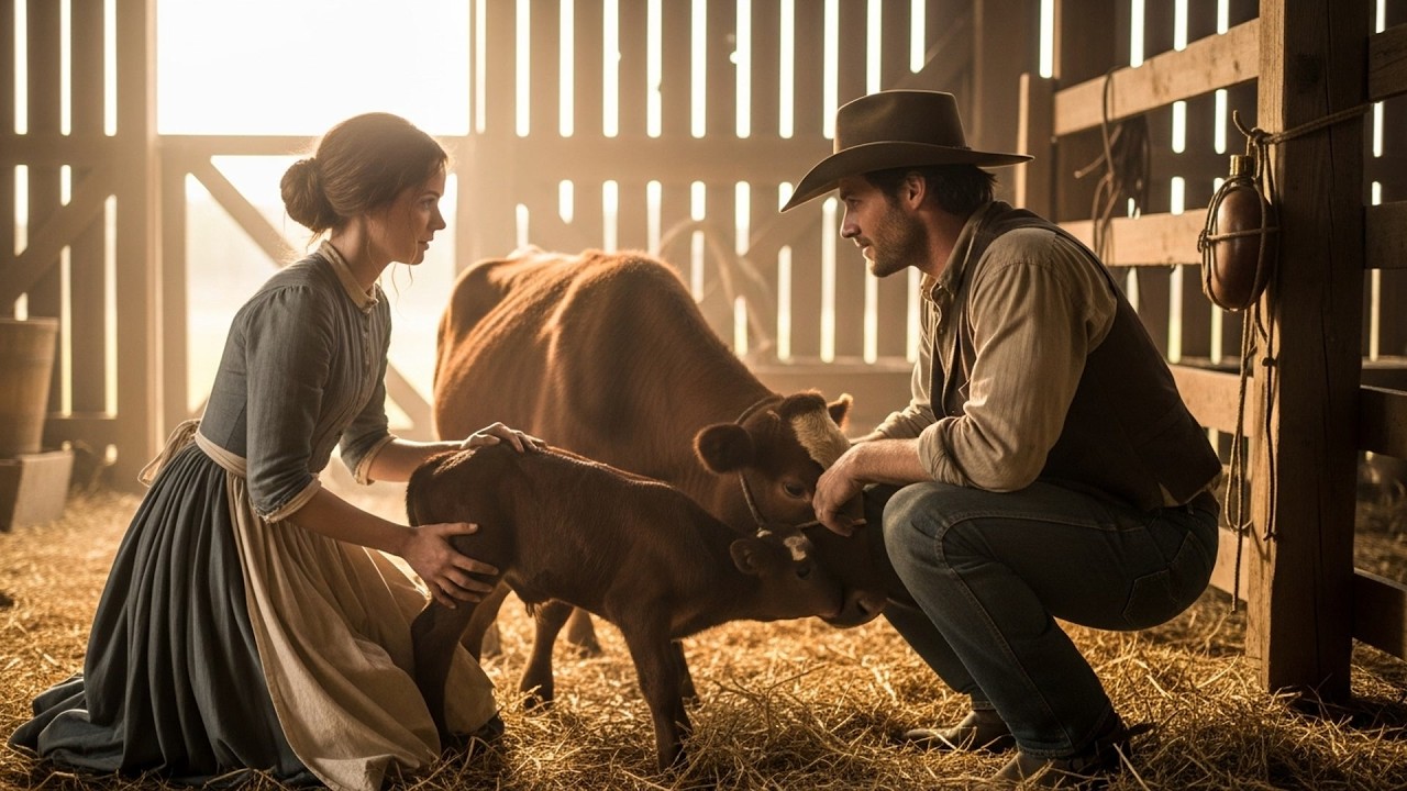 She Helped A Cow Give Birth When No Vet Came, The Cowboy Said 