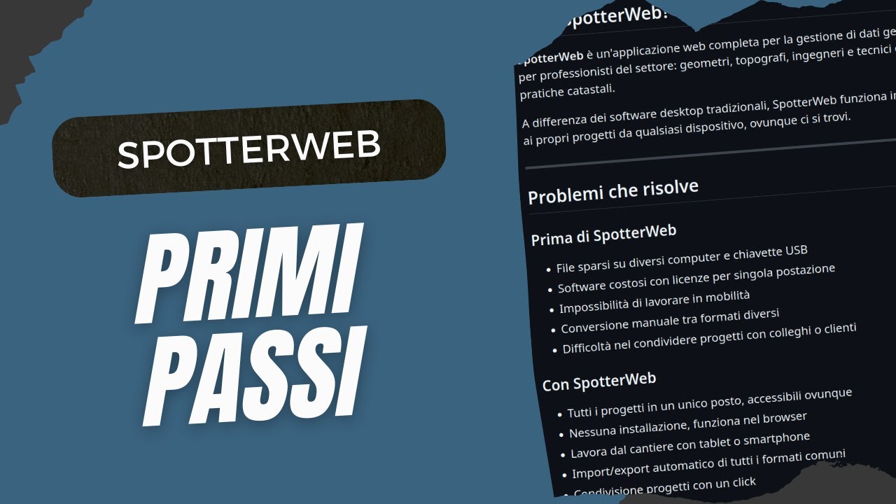 spotterweb - Introduzione generale ed interfaccia