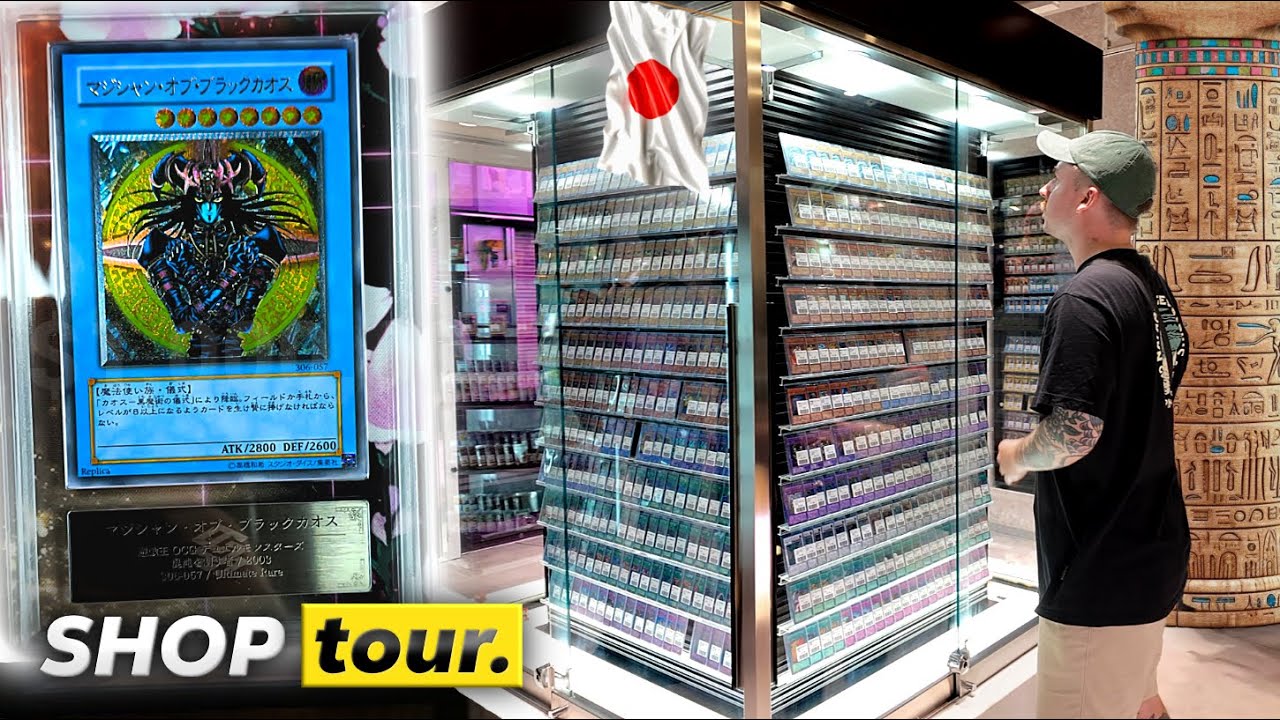 Finding the BEST Yu-Gi-Oh! Card Shops in Tokyo, Japan