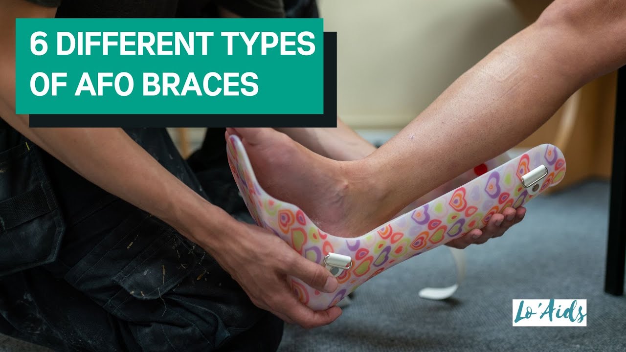 Common Types Of Ankle Foot Orthosis (AFO) Braces