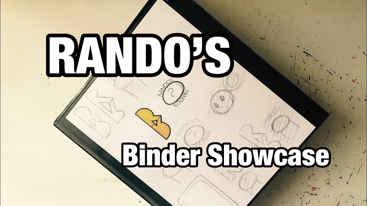 RANDO’S Binder Showcase | Homemade TCG