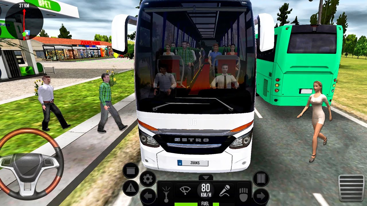 Ultimate Bus Driving Simulator #51 New Bus Setro s517 HDH! Android gameplay