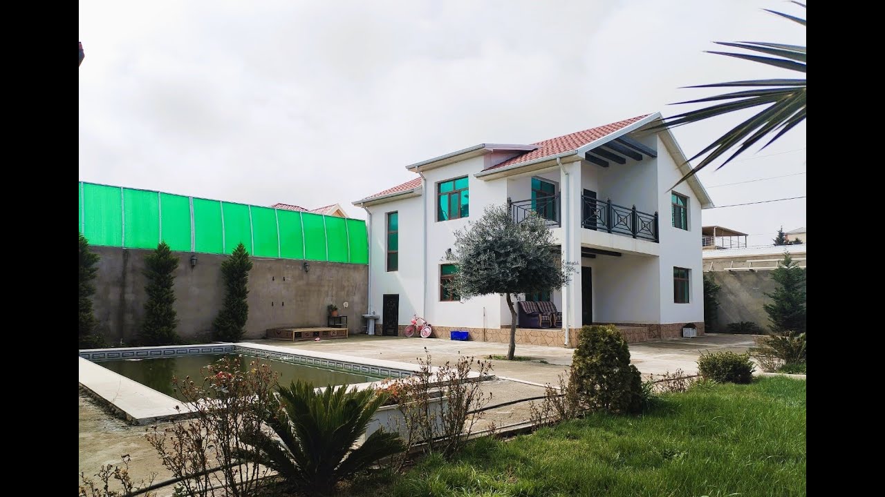 Novxanıda Elit ərazidə,Sarıqayada 7 sotda 2 mərtəbə tam təmirli Bağ evi-235.000 AZN