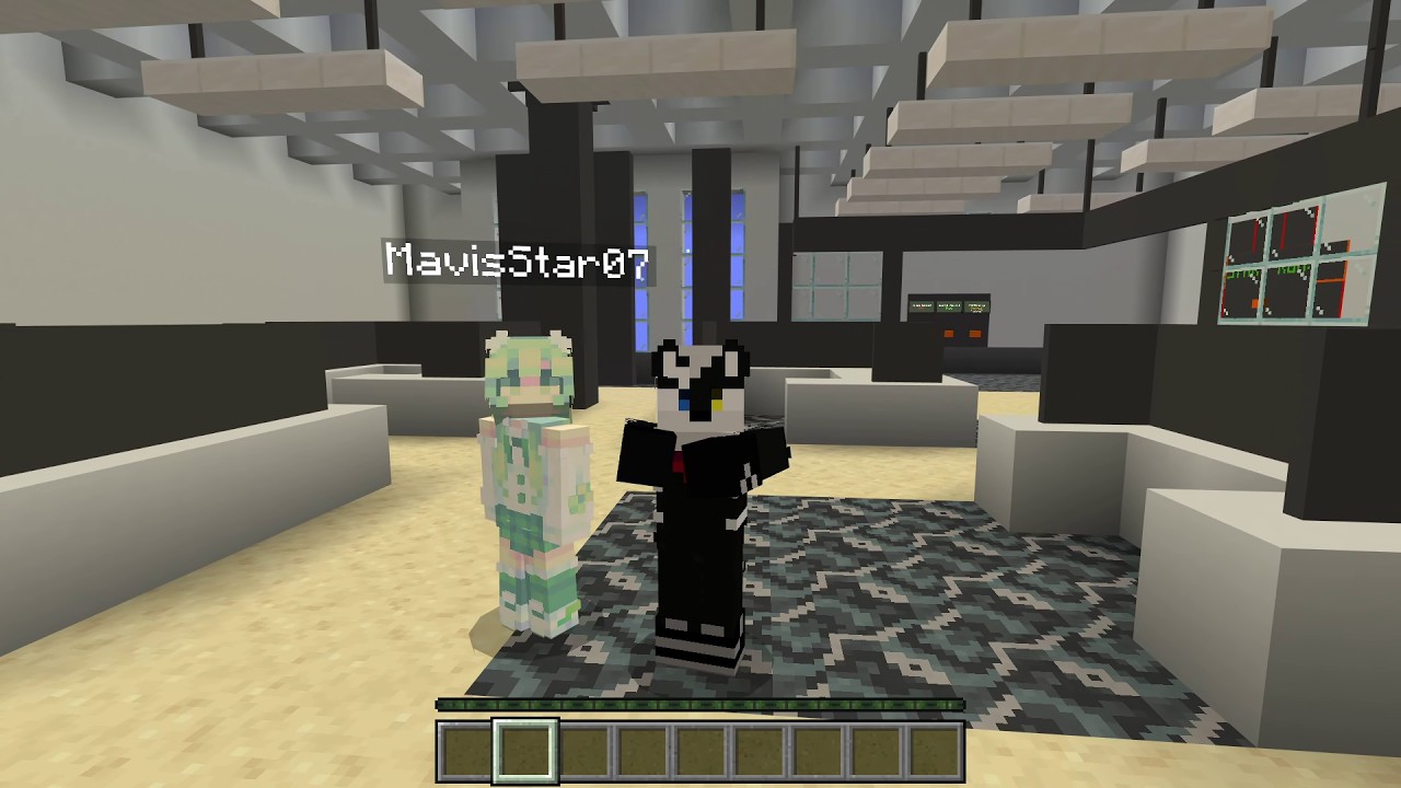 Rampage & Mavis The Wolf Plays Glitch Runner: Endless/Infinite Parkour | Minecraft | Gameplay 7