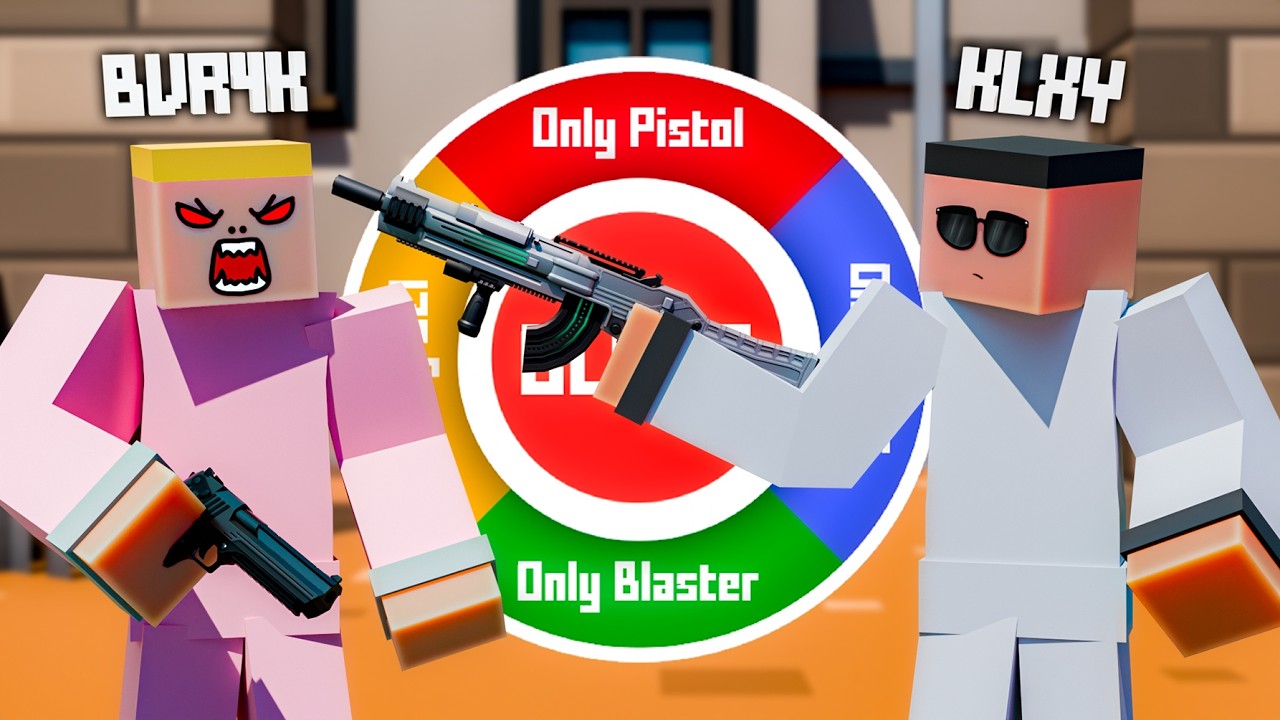 The Krunker Wheel chose our classes against KLXY