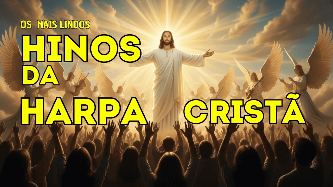 Harpa Cristã - Os Louvores mais lindos - com legenda #harpacristã #gospelmusic #music