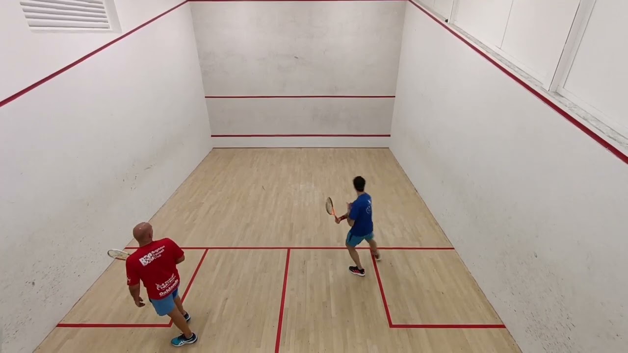 Brighton Squash Club Closed 2024 O35 Final