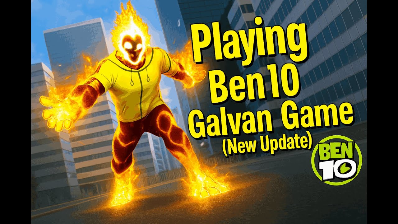Play ben10  galvan Open world  game #ben10 #bengame #ben10omniverse #ben10classic #livestream