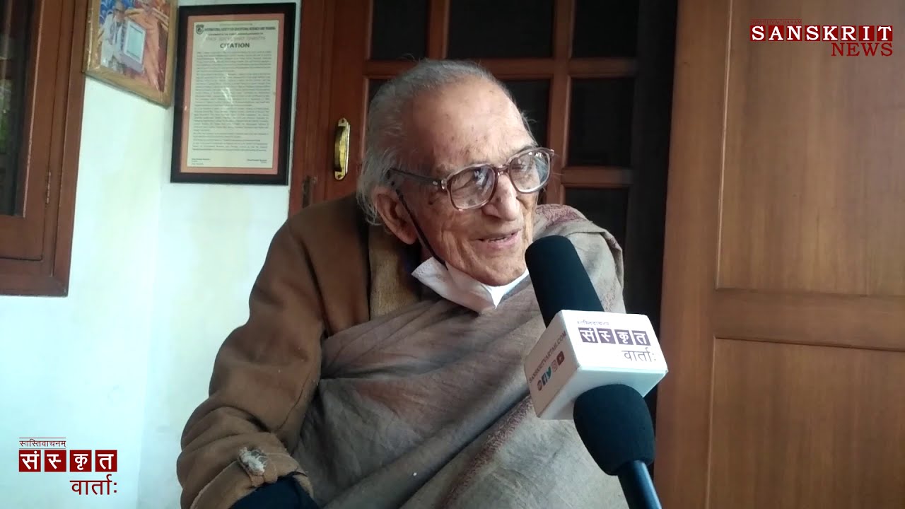 EXCLUSIVE: Prof. Satyavrat Shastri's Sanskrit research journey in Thailand