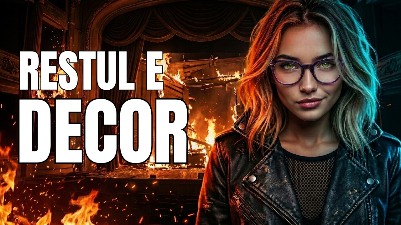 Sophya AiX Restul E Decor Official Lyric Video Dark Pop