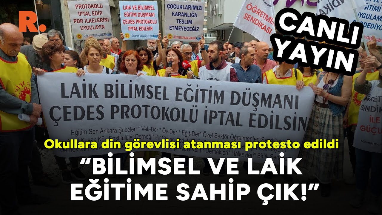 Eğitim Sen Genel Başkanı: &Ccedil;EDES bir truva atı gibi okulları kullanma projesidir! #CANLI