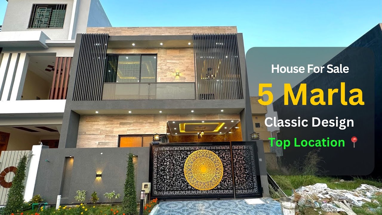 5 Marla Classic design House For Sale In Faisal Margalla City Islamabad #houseforsale #b17