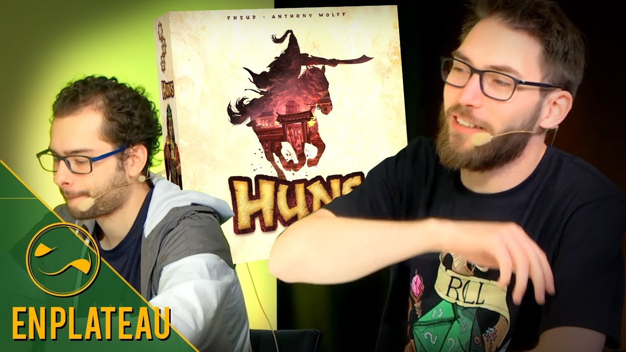 Découverte du jeu de société Huns - En Plateau