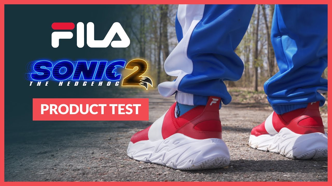 FILA Ray Tracer Evo X Sonic 2 Shoes - Product Showcase