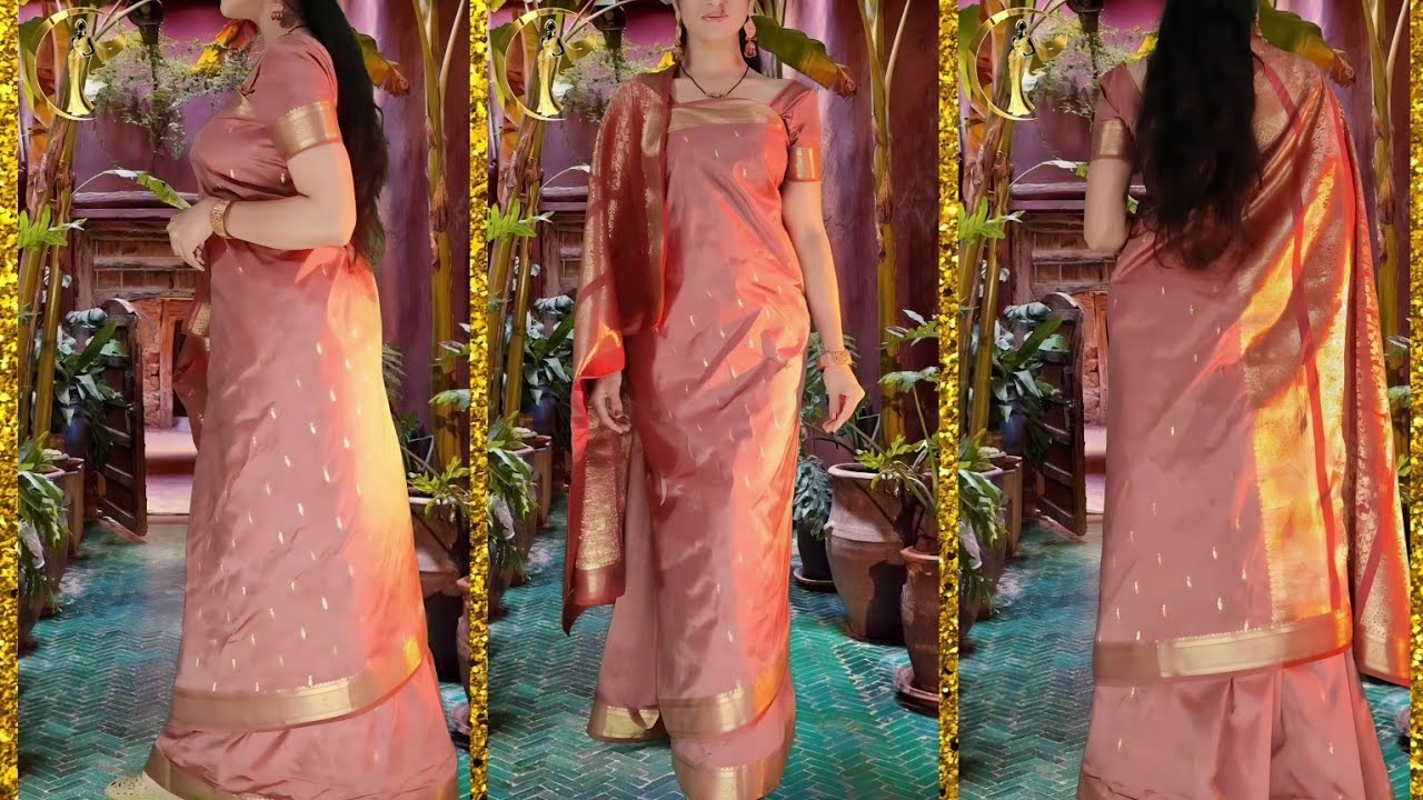 How To Wear Coorgi Style Saree | Traditional Kodava Saree Draping Tutorial
