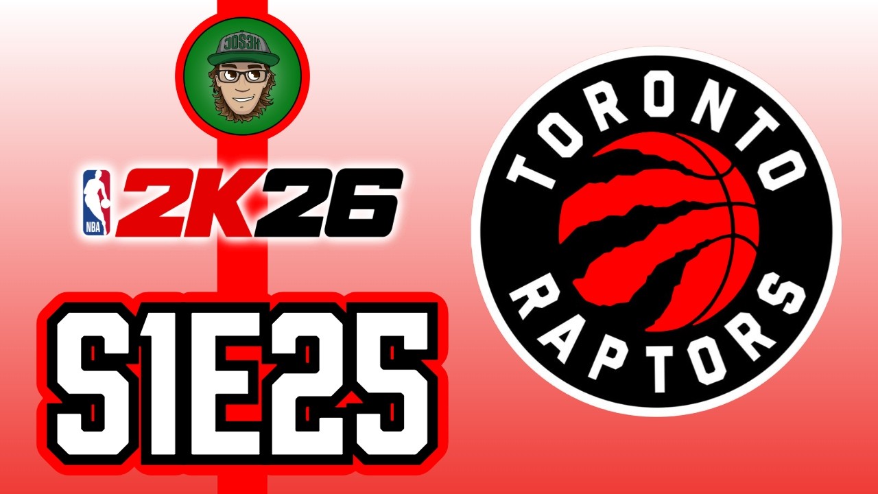 THEY SIMPLY CAN'T SCORE?! --- (Jos3h Plays... NBA 2k26 - Toronto Raptors - S1E25)